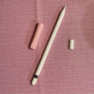 Apple Pencil 1st Generation with pencil grip.